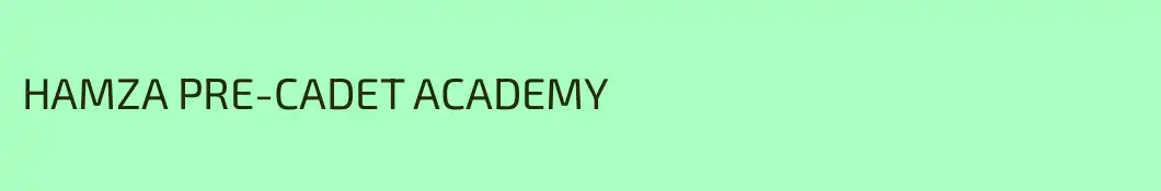 HAMZA PRE-CADET ACADEMY